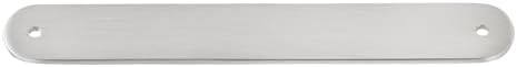 Secure 7-14 Back Plate Satin Nickel 160mm GlideRite