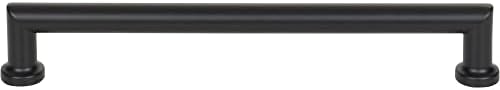 Top Knobs Morris Pull C-C Flat Black 7 916 Inch