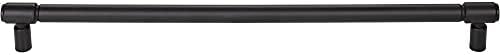Durable and Aesthetic 12-Inch Clarence Pull Flat Black