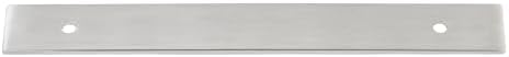GlideRite 9 Squared Backplate 160mm C-C Satin Nickel
