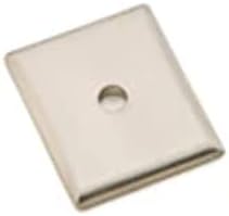 Emtek Neos Back Plate for Knobs Satin Nickel