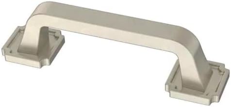 Liberty P40123C SN 3 Inch Notched Backplate Cabinet Pull 1