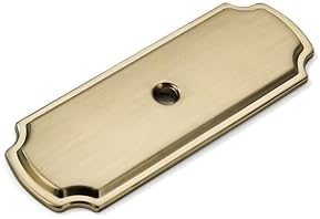 KHTumeware 10-Piece Backplate Set for Cabinet Knobs Champagne Bronze