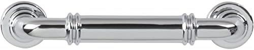 Top Knobs Cranford Pull 3 34-Inch Polished Chrome