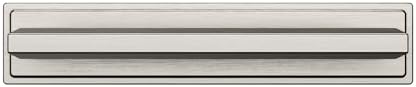 Baldwin 4940BIN - 4 Center-to-Center Cabinet Pull-Back Plate