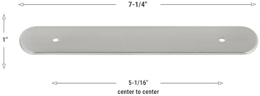 GlideRite 7-14 Satin Nickel Backplate