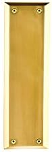 Nostalgic Warehouse Push Plate - Polished Brass