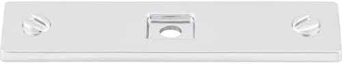 Charming 3-inch Polished Chrome Backplate