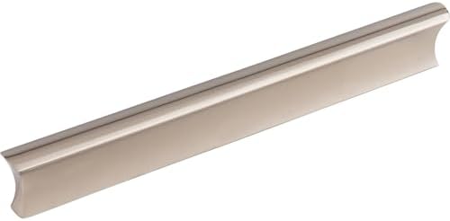 Top Knobs TK555BLK Mercer Collection 6 Glacier Pull Flat Black