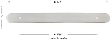 GlideRite 8-12 inch Satin Nickel Back Plate