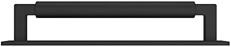 Baldwin 4927BIN Contemporary 6-Inch Center to Center Pull-Back Plate