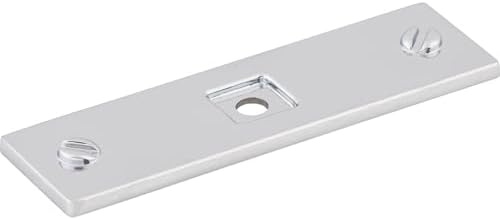 Charming 3-inch Polished Chrome Backplate