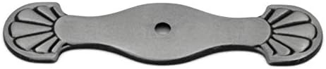 Newport Backplate Satin Pewter Antique