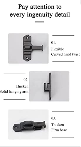 Surface Mount Sliding Door Lock 70mm Stainless Steel Latch
