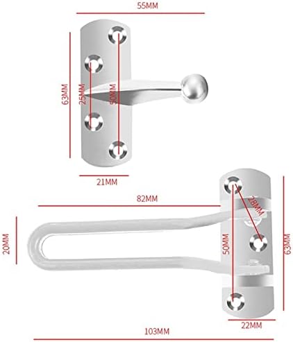 Enhance Security with the ZLOCYIVHE Safety Door Bolt