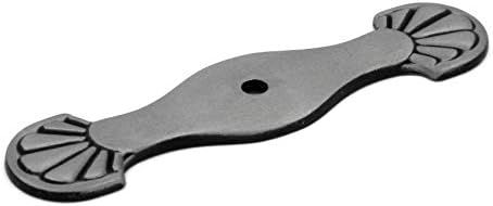 Newport Backplate Satin Pewter Antique