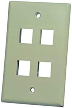 Sturdy Durable Faceplate Off-White C2G KSFPR4-13