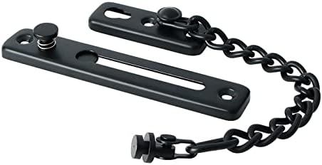 Stainless Steel Door Lock Latch by AMAZWIBlack
