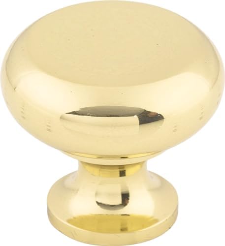 Top Knobs Somerset II Collection 1-14 Flat Faced Knob Black Nickel