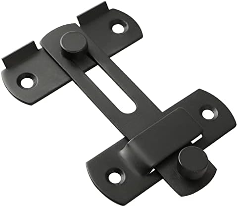 MazWI Sliding Door Lock Bolt Stainless Steel