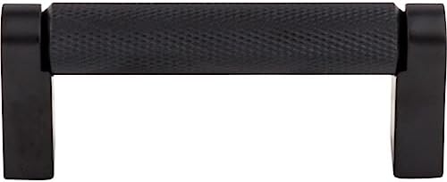 Top Knobs Bar Pull 3 inch C-C Flat Black