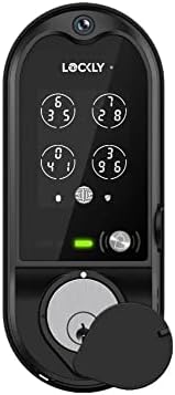 Lockly Vision Smart Lock Front Door Security with 3D Fingerprint Alexa