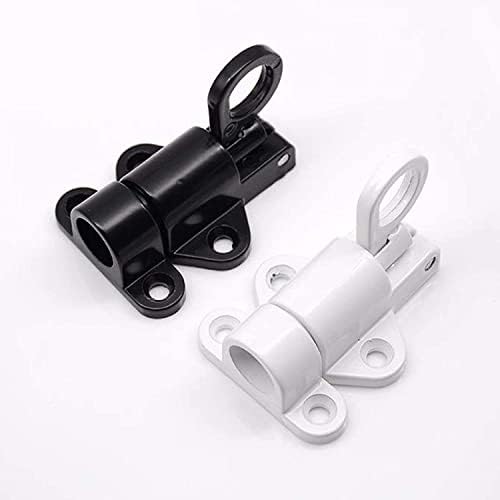 ZLOCYIVHE Secure Door Lock Bolt Set - 2-Pack White