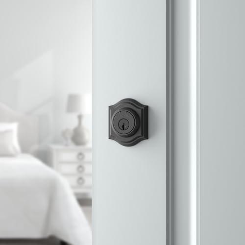 Baldwin SCTAD Traditional Arch Single Cylinder Keyed Entry Deadbolt - Secure Entry