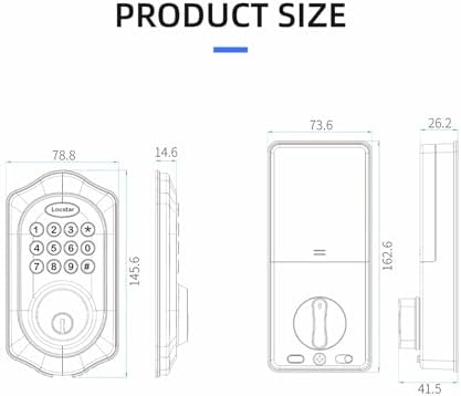 Smart Door Lock with Bluetooth Key for Secure Entry