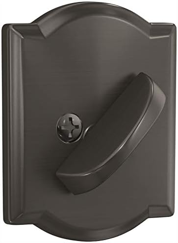 SCHLAGE B60N-CAM Single-Cylinder Decorative Deadbolt Lock