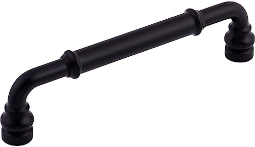 Brixton Cabinet Pull - 5 116 Center-to-Center in Flat Black