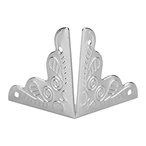 12pcs Wooden Box Jewelry Case Corner Decorative Protectors