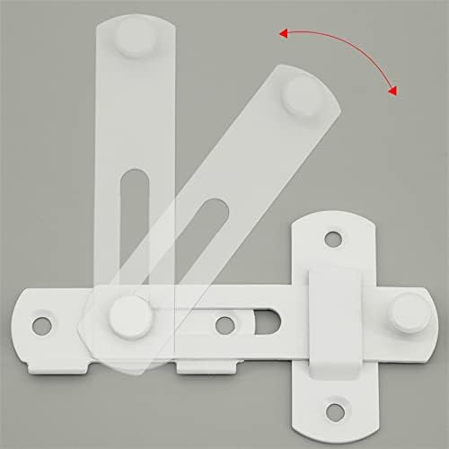 MazWI Sliding Door Lock Bolt Stainless Steel