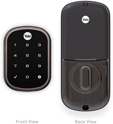 Weatherproof Smart Deadbolt with Oil Rubbed Bronze