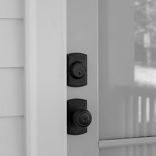 Matte Black Entry Deadbolt