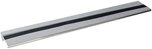 10-Piece Polished Chrome Aluminum Finger Edge Pull - 12 in Length
