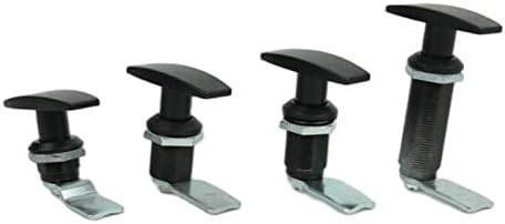 AMAZWI Black T-Shape Handle Lock Deadbolt