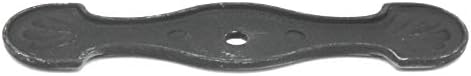 Newport Backplate Satin Pewter Antique