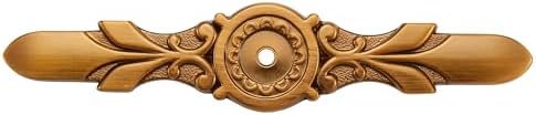 YCSJ 10-Piece Antique Brass Back Plates Solid Construction antique finish