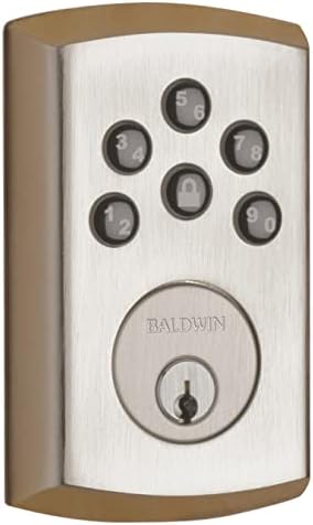 Baldwin 8285056AC1 Satin Nickel Entry Deadbolt