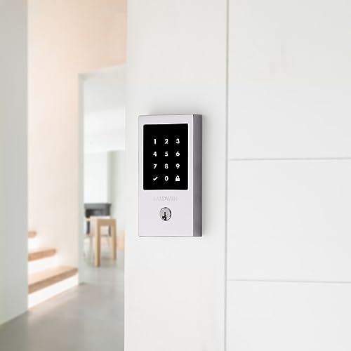 Baldwin 8225056 Touchscreen Deadbolt Key Lock