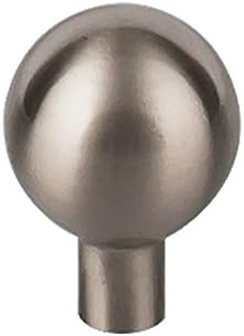 Top Knobs Barrington Brookline Round Knob Finish Brushed Satin Nickel