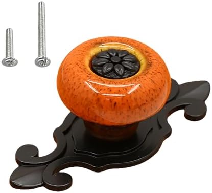 HUAMULAN 10 Pack Retro Ceramic Knobs Set
