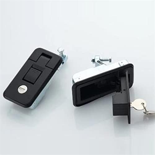 Zinc Alloy Flush Mount Deadbolt for Control Panels Black