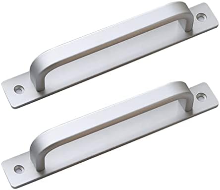 IBOWZ 2-Piece Aluminum Alloy Pull Handles for Cabinets Doors Kitchens