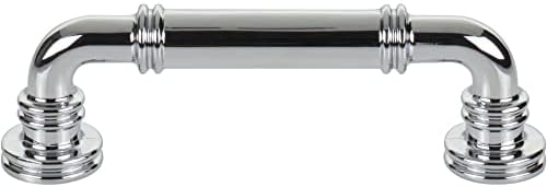 Top Knobs Cranford Pull 3 34-Inch Polished Chrome