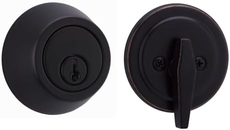 Weslock Reliant Deadbolt Oil-Rubbed Bronze - 225 Cross and 1 Edge Holes