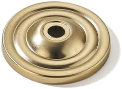 Khtumeware 10-Pack Champagne Bronze Backplate for Cabinet Knobs