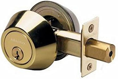 Master Lock DSO0703 Keyed Deadbolt Polished Brass