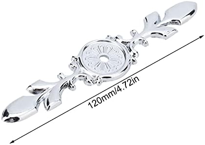 Lukonic 10-Piece Retro Zinc-Alloy Cabinet Handle Backplate Set